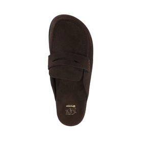 Goldens Suede Backless Loafers