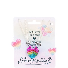 Two-Piece Glamour Gals Tear & Share Necklaces