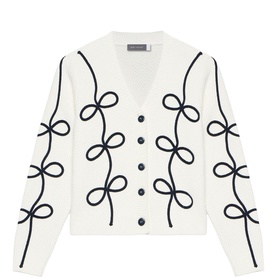 Rope Detail Knitted Cardigan