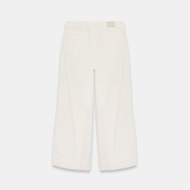 Side Stripe High-Rise Wide Leg Jeans