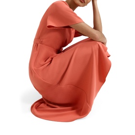 Julissa Asymmetric Wrap Dress