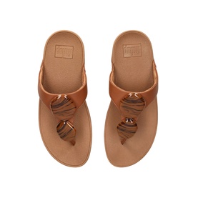 Lulu Marble Stone Wedge Sandals