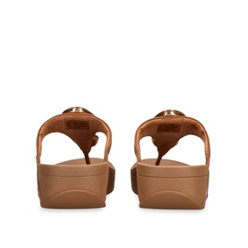 Lulu Marble Stone Wedge Sandals