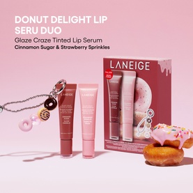 Donut Delight Lip Serum Duo & Keychain
