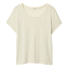 Draped Solid T-Shirt