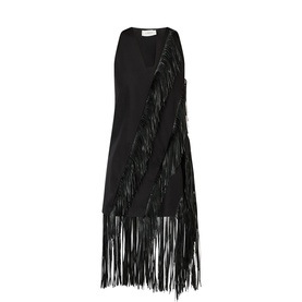 Galosce Fringed Mini Dress