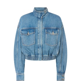 Bussola Denim Bomber Jacket