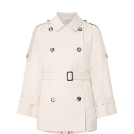 Caroline Cropped Trench Jacket