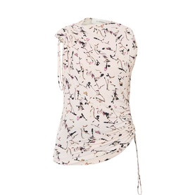 Dischi Asymmetric Printed Top