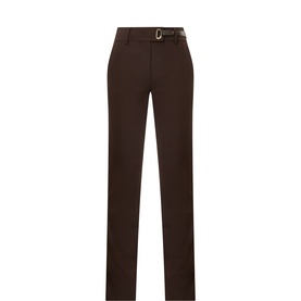 Rum Straight-Leg Trousers