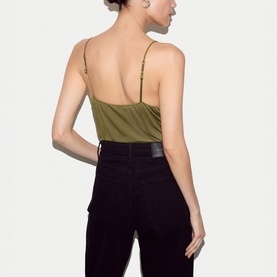 Lace Trim Cami Top