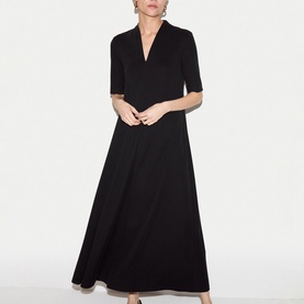 Trapeze Flared Dress