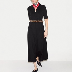 Trapeze Flared Dress
