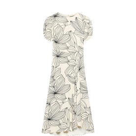 Floral Flared Dress