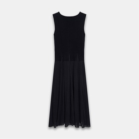 Seam Detail Flared Dress