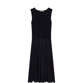 Seam Detail Flared Dress