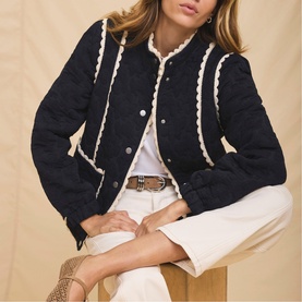 Floral Quilted Jacket