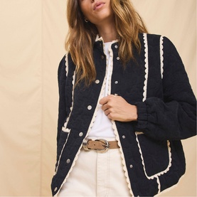Floral Quilted Jacket