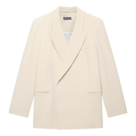 Easy Single-Breasted Blazer