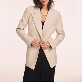 Easy Single-Breasted Blazer