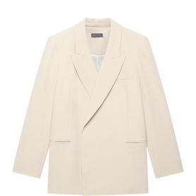 Easy Single-Breasted Blazer