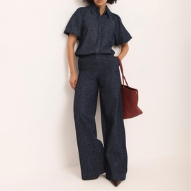 Paisley Wide Leg Jeans