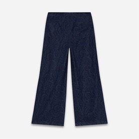 Paisley Wide Leg Jeans