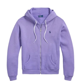 Pony Logo Fleece Zip Hoodie