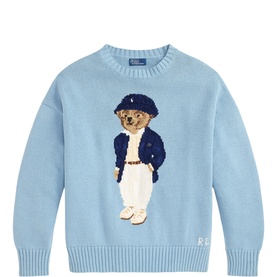 Polo Bear Oversized Knitted Sweater