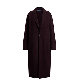 Single-Breasted Double-Faced Peacoat