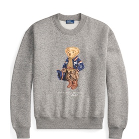 Polo Bear Logo Fleece Sweatshirt