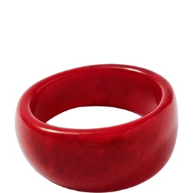 Wide Resin Bangle