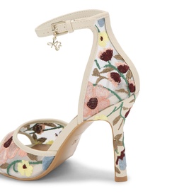 Sabrina Floral Heeled Sandals