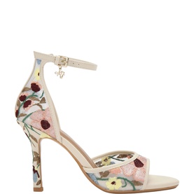Sabrina Floral Heeled Sandals