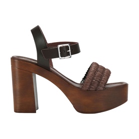 Sassari Platform Block Heels