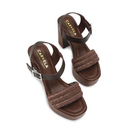Sassari Platform Block Heels