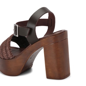 Sassari Platform Block Heels