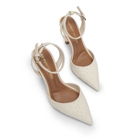Sugar Pearl Heeled Pumps