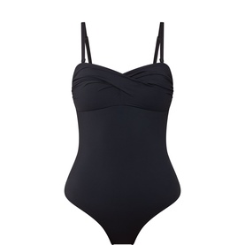 Essentials Edit Twist Bandeau Swimsuit