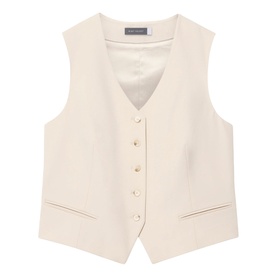 Easy Single-Breasted Waistcoat