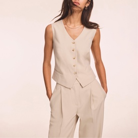 Easy Single-Breasted Waistcoat