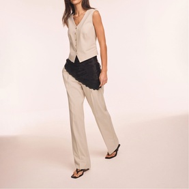Easy Single-Breasted Waistcoat