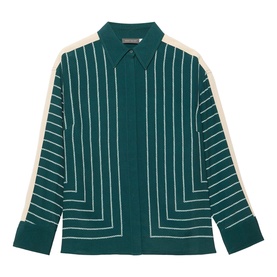 Graphic Striped Casual Shirt