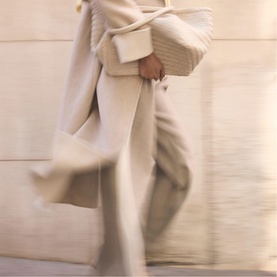 Two-Tone Trench Coat
