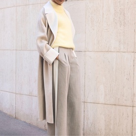 Two-Tone Trench Coat