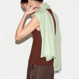 Fringe Trim Pashmina