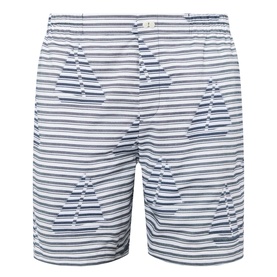 Le Cale&ccedil;on Sailboat Striped Shorts
