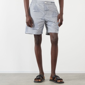 Le Cale&ccedil;on Sailboat Striped Shorts