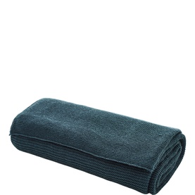 Saunton  Stitch Throw Sea Blue