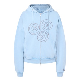 Triske Logo Appliqu&eacute; Zip Hoodie